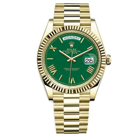 rolex green presidental|rolex president bracelet price.